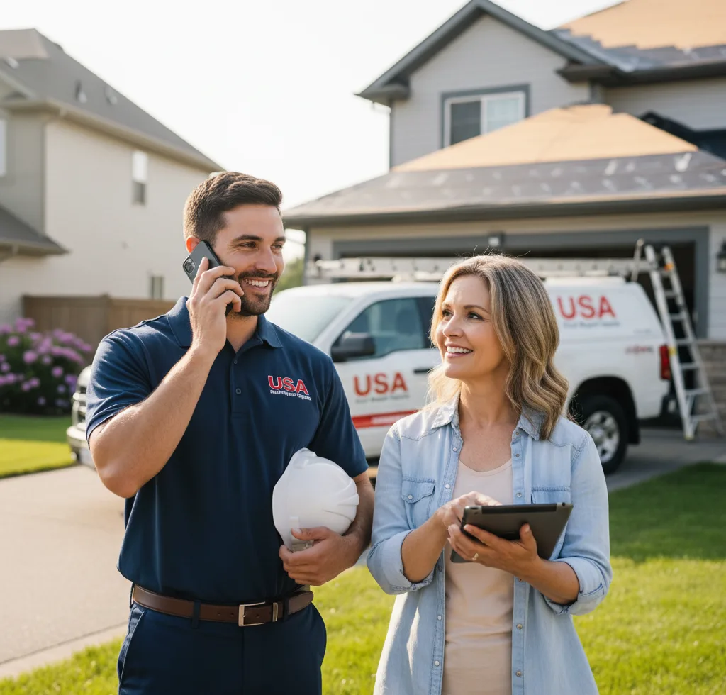 USA Roof Repair Experts customer support in Port Wentworth
